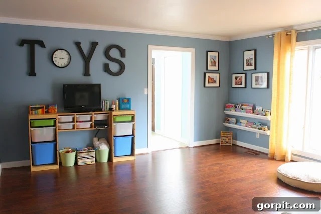 Functional Playroom Storage Solutions