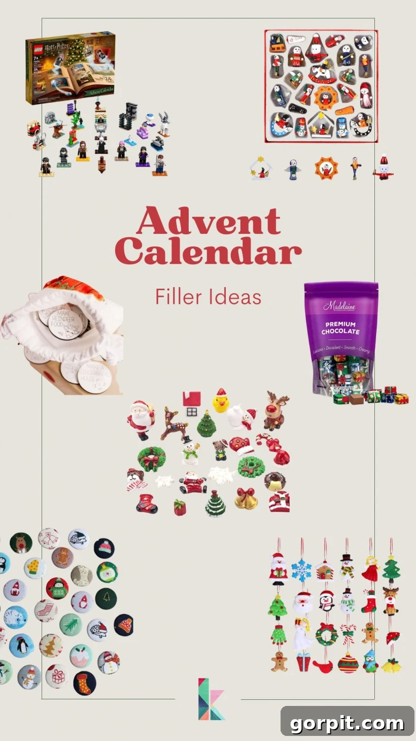Creative advent calendar fillers for 2023