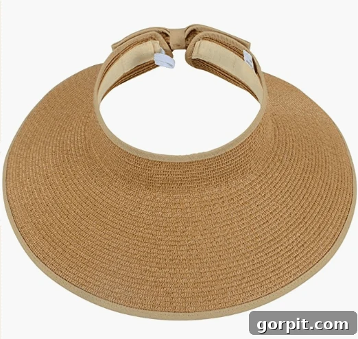 My Go-To Gifts Under $25 13 Straw Sun Visor Roll-up Sun Hat