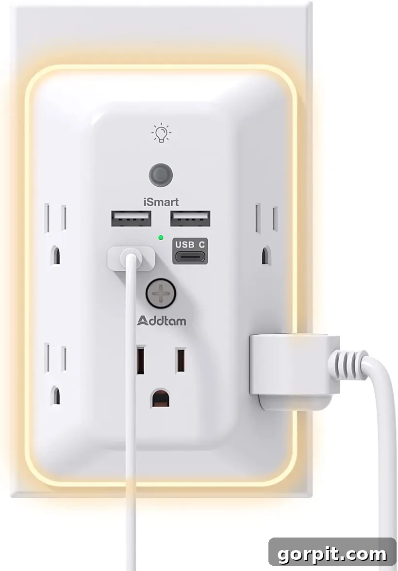 My Go-To Gifts Under $25 7 outlet extender with usb and nightlight