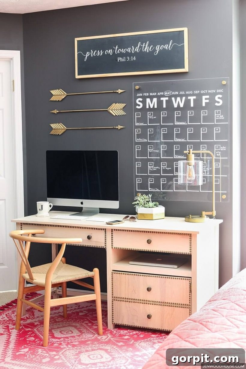 Family Calendar Secrets for a Stress-Free Home 10 DIY acrylic monthly wall calendar, featuring a modern design and clean lines