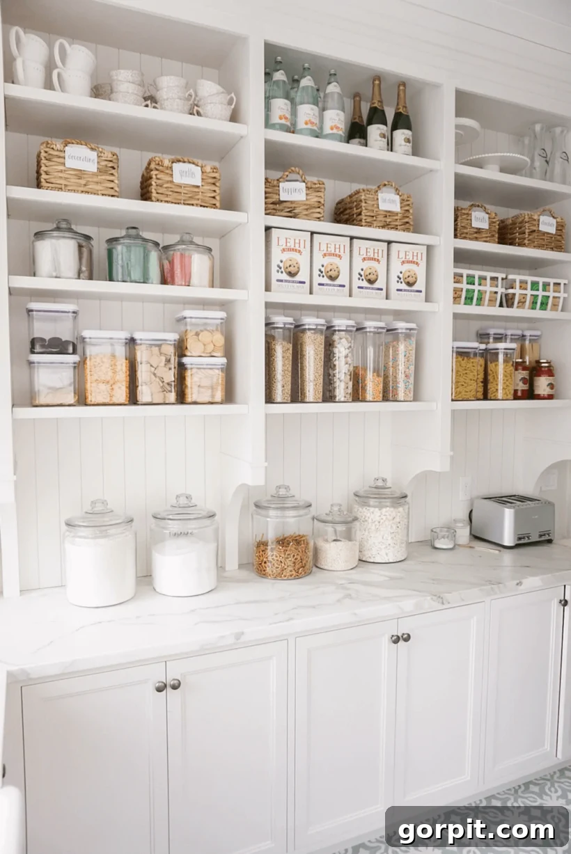 Unlock Your Pantry's Full Potential 5 pantry organization with bins and glass jars