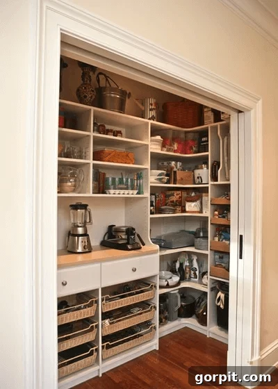 Unlock Your Pantry's Full Potential 6 large pantry with pocket doors