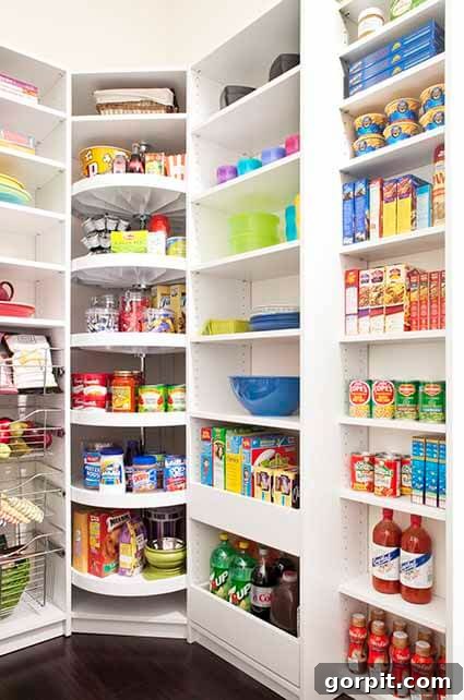 Unlock Your Pantry's Full Potential 8 Use lazy susans to maximize space in corners