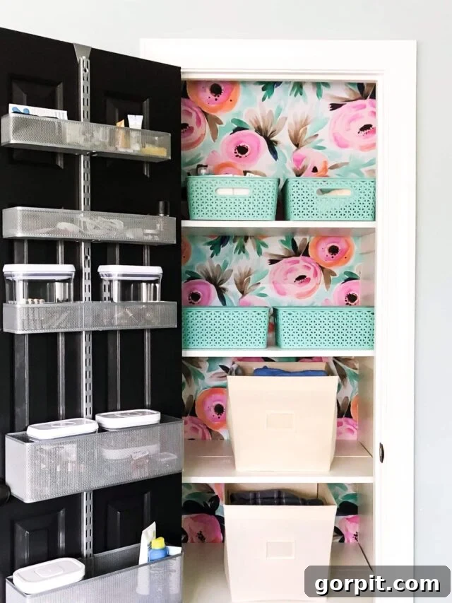 Smart DIY Storage Hacks for Compact Living 10 door storage system in linen closet
