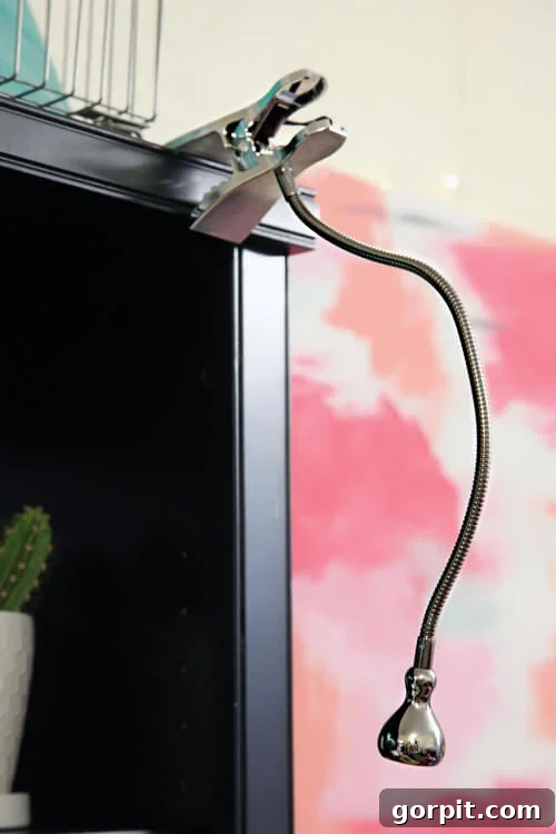 Dorm Room Unlocked: Smart Hacks for Ultimate Space 13 Clip-on light for dorm room