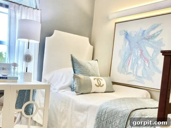 Dorm Room Unlocked: Smart Hacks for Ultimate Space 20 Dorm room with added headboard