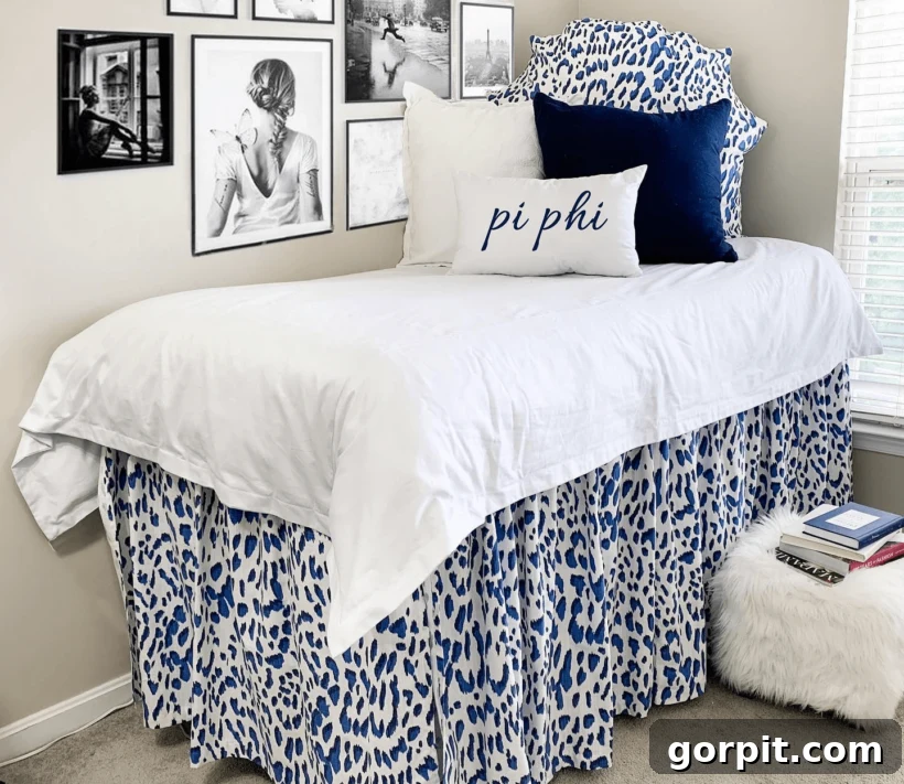 Dorm Room Unlocked: Smart Hacks for Ultimate Space 4 Dorm room bed skirt to hide storage