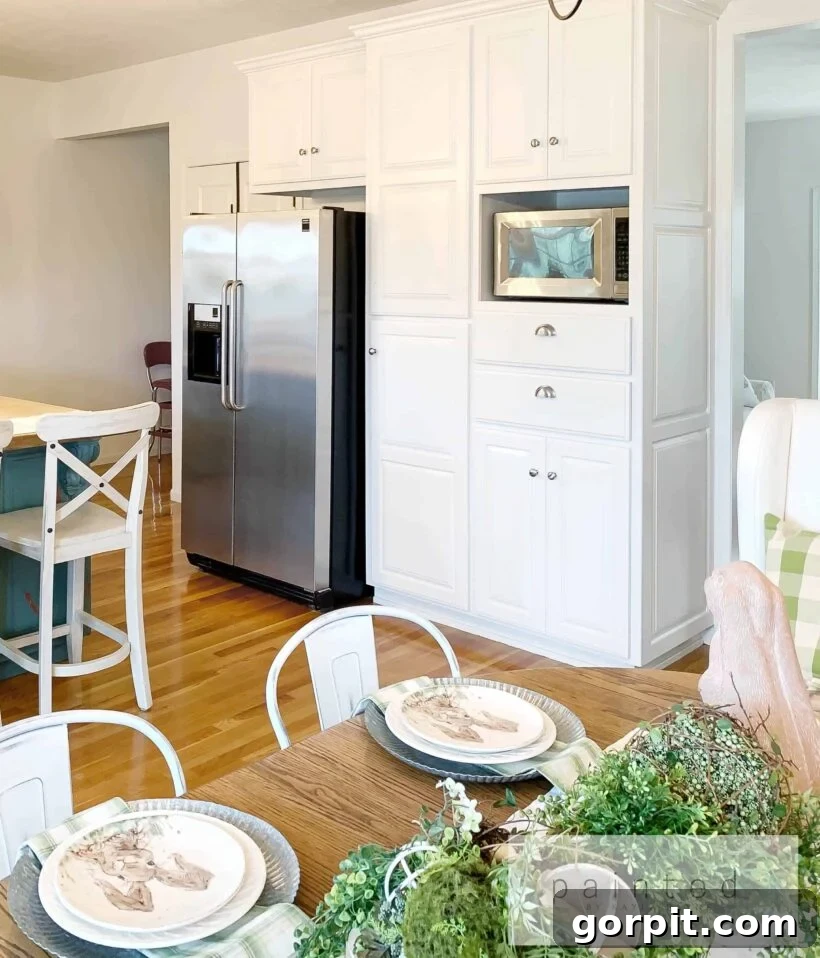 Timeless Neutral Colors for Stunning Kitchen Cabinets 6 Sherwin Williams Alabaster on kitchen cabinet makeover