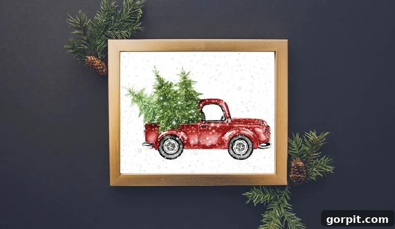 Gorgeous free Christmas printables in chalkboard and watercolor styles, offering a festive and sophisticated touch to your holiday decor. These designs are truly beautiful and easy to incorporate!