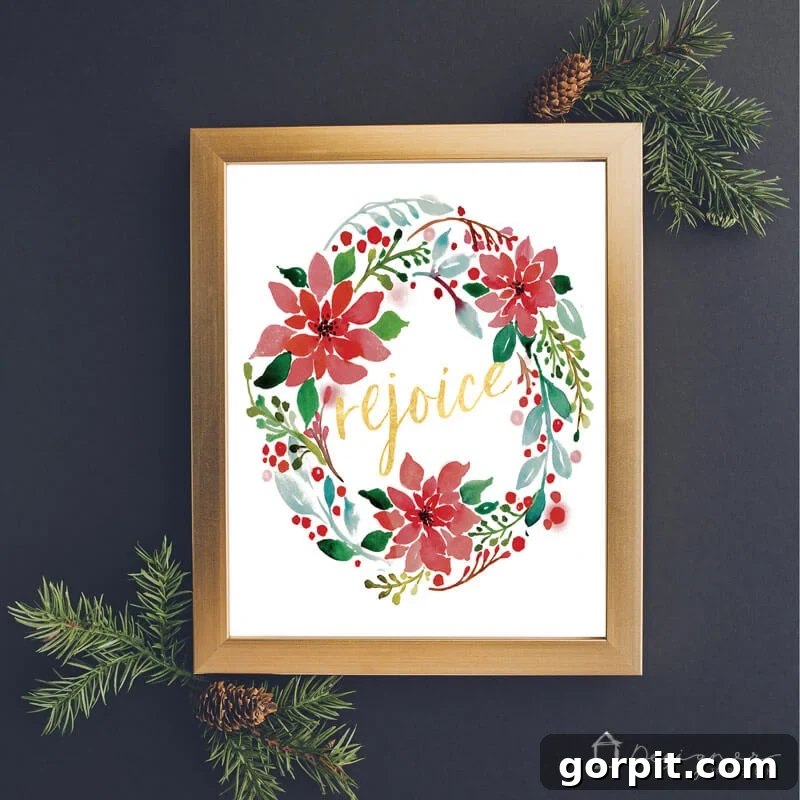Beautiful and easy free Christmas printables to infuse your home with holiday joy. These designs are perfect for gifting or enhancing your own festive decor.