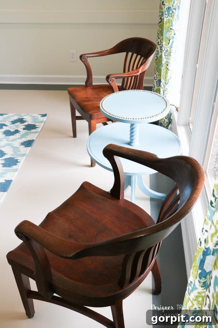 Revitalize Your Wood Chairs Effortlessly 22 Beautifully refinished antique wood chairs placed in a bright dining room setting
