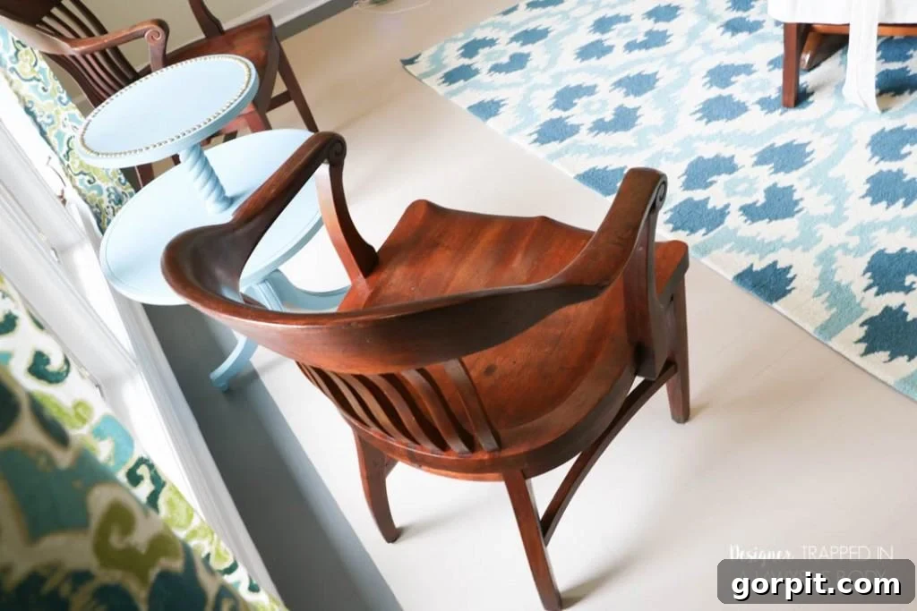 Revitalize Your Wood Chairs Effortlessly 23 Dining room scene featuring the newly refinished wood chairs around a table